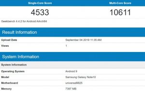 exynos 9825 vs kirin 990