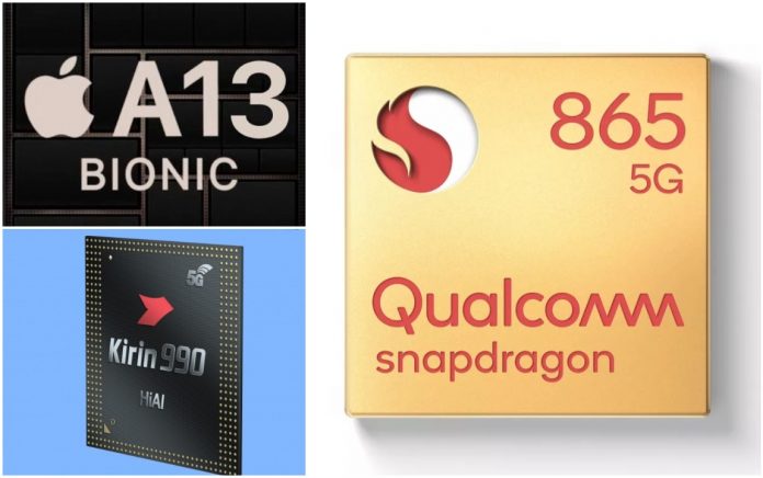 snapdragon 865 plus vs kirin 990