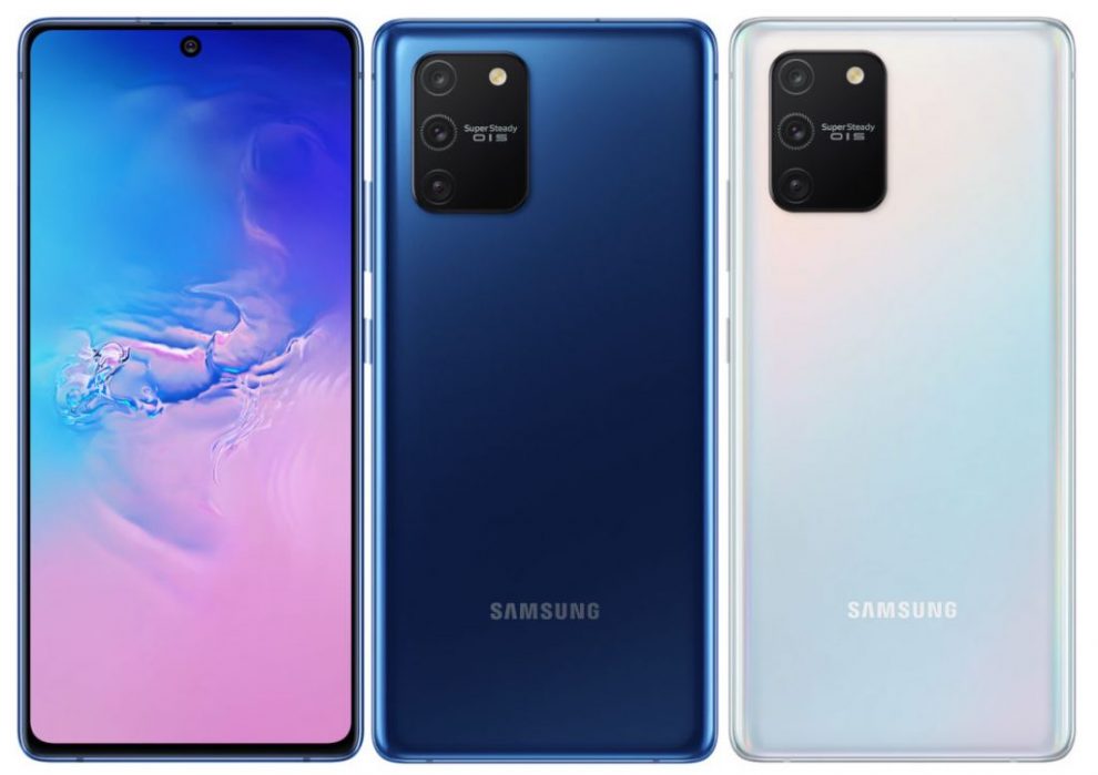 samsung galaxy s10 lite colors