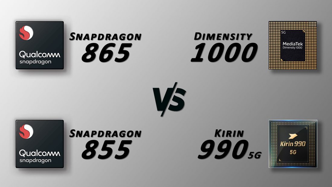mediatek-dimensity-1000-vs-snapdragon-865-vs-855-vs-kirin-990-5g