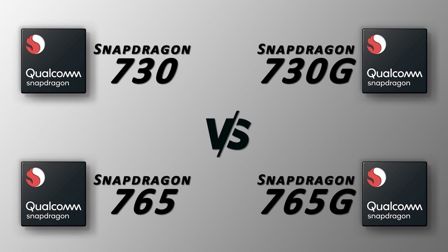 Snapdragon 765 vs 765g vs Snapdragon 730 vs 730g