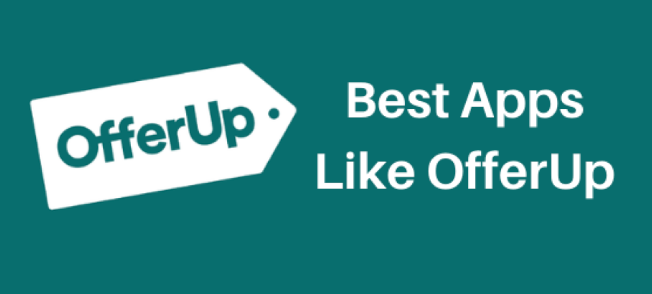 best apps like offerup, offerup alternatives