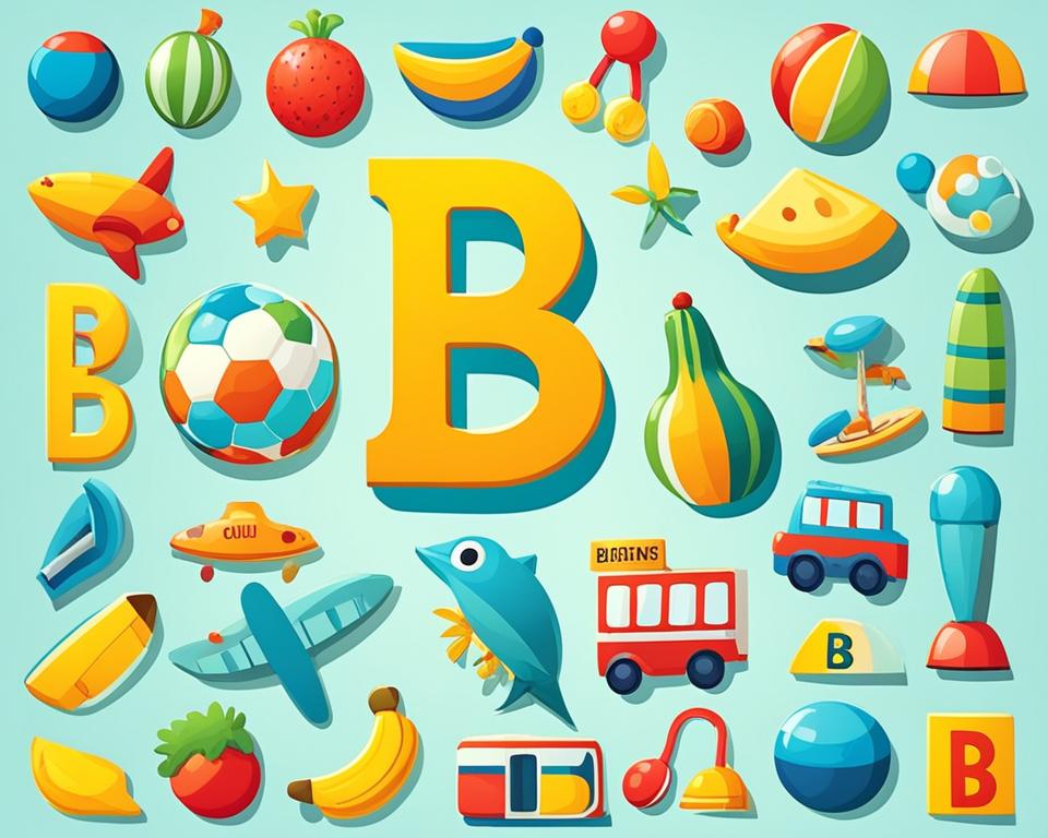 Words That Start with B for Kids